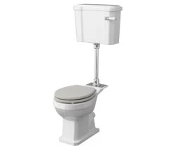 Hudson Reed Old London Richmond Mid Level Pan With Cistern And Flush Pipe Kit