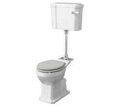 Hudson Reed Old London Richmond Mid Level Pan With Cistern And Flush Pipe Kit -Bathroom Supplie Shop M700 2020 12 31 10 5 7 795