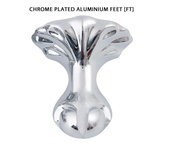 Royce Morgan Orlando Single Ended White Bath 1380 X 750mm With Feet 2 Royce Morgan Orlando Single Ended White Bath 1380 X 750mm With Feet - Image 2