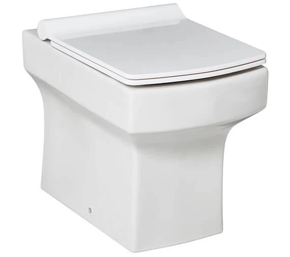 Joseph Miles Denza White Back To Wall WC Pan 2 Joseph Miles Denza White Back To Wall WC Pan - Image 2