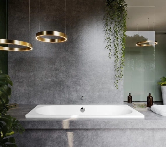 Kaldewei Ambiente Classic Duo 1700mm Double Ended Steel Bath White 2 Kaldewei Ambiente Classic Duo 1700mm Double Ended Steel Bath White - Image 2