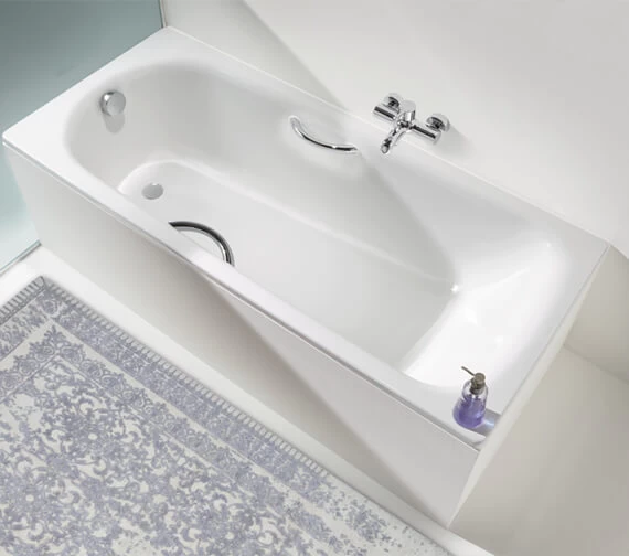Kaldewei Advantage Saniform Plus 1700 X 700mm Single Ended Steel Bath White 5 Kaldewei Advantage Saniform Plus 1700 X 700mm Single Ended Steel Bath White - Image 5