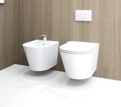 IMEX Arco Rimless Projection Wall Hung WC Pan