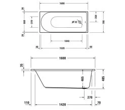 Duravit D-Neo Jet System Single Ended Bathtub -Bathroom Supplie Shop M700 2021 4 23 11 44 10 56