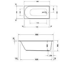 Duravit D-Neo Jet System Single Ended Bathtub -Bathroom Supplie Shop M700 2021 4 23 11 46 13 772