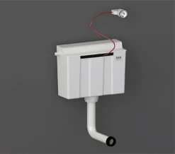 RAK Concealed Cistern For Furniture Complete With Cable Operated Push Button