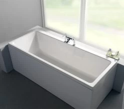 Carron Quantum Duo Double Ended White Acrylic Bath 5mm - 1700 X 800mm