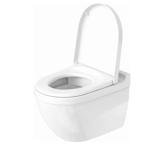 Duravit Starck 3 Rimless Wall Mounted Toilet - 2527090000 6 Duravit Starck 3 Rimless Wall Mounted Toilet - 2527090000 - Image 6