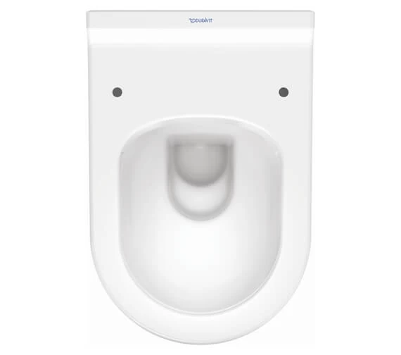 Duravit Starck 3 Rimless Wall Mounted Toilet - 2527090000 9 Duravit Starck 3 Rimless Wall Mounted Toilet - 2527090000 - Image 9