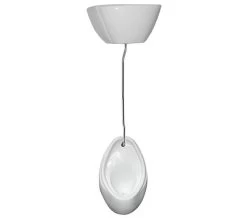 VitrA Arkitekt White Urinal With Concealed Trap