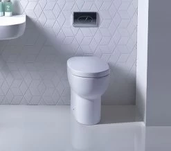 Roper Rhodes Zest White 350 X 450mm Short Projection Back To Wall WC Toilet