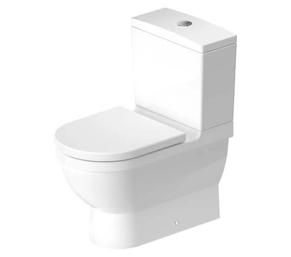 Duravit Starck 3 Close Coupled Toilet With Cistern 655mm 2 Duravit Starck 3 Close Coupled Toilet With Cistern 655mm - Image 2