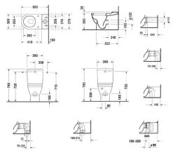 Duravit Starck 3 Close Coupled Toilet With Cistern 655mm 6 Duravit Starck 3 Close Coupled Toilet With Cistern 655mm -Bathroom Supplie Shop M700 2022 10 22 9 30 49 381