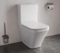 Duravit DuraStyle 390 X 630mm Close Coupled Washdown Toilet With Cistern