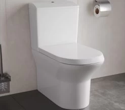 Roca Nexo White Close Coupled WC Pan 665mm - 342640000