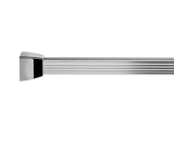 Croydex Professional Profile 800 Straight Curtain Rail 1830mm 4 Croydex Professional Profile 800 Straight Curtain Rail 1830mm - Image 4