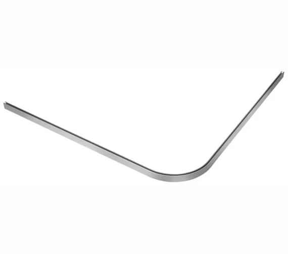 Croydex Professional Profile 400 Standard L Shaped Silver Shower Rail 8 Croydex Professional Profile 400 Standard L Shaped Silver Shower Rail - Image 8
