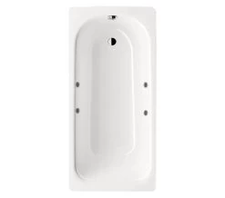 Kaldewei Eurowa 1500 X 700mm Twin Grip Hole Single Ended Steel Bath - 2TH