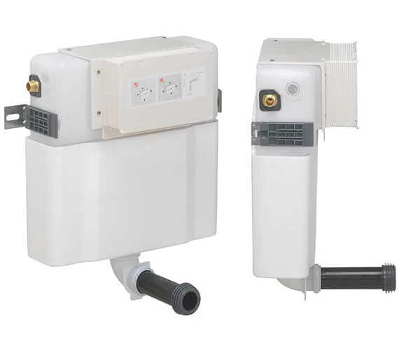 Crosswater Standard Height Concealed WC Dual Flush Cistern 1 Crosswater Standard Height Concealed WC Dual Flush Cistern