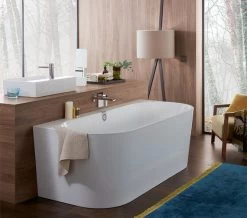 Villeroy & Boch Villeroy And Boch Oberon 2.0 Back To Wall 1800 X 800mm Double Ended Bath -Bathroom Supplie Shop M700 2022 12 28 9 4 12 518