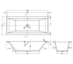 Hudson Reed Asselby Square 1700mm Double Ended Eternalite Acrylic Bath -Bathroom Supplie Shop M700 2022 12 29 10 12 48 478