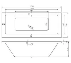Joseph Miles Tuscany 1700mm Double Ended Whirlpool Bath -Bathroom Supplie Shop M700 2022 2 24 12 58 28 906
