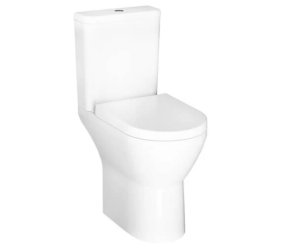 VitrA Integra 620mm Rim-ex Close Coupled Comfort Height WC Pan And Cistern 1 VitrA Integra 620mm Rim-ex Close Coupled Comfort Height WC Pan And Cistern
