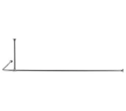 Croydex Premier Large L Shaped Chrome Shower Curtain Rod -Bathroom Supplie Shop M700 2022 3 26 8 57 53 505