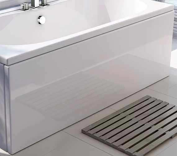 IMEX Cast 1700mm Reinforced Universal Acrylic Straight Side Panel 1 IMEX Cast 1700mm Reinforced Universal Acrylic Straight Side Panel