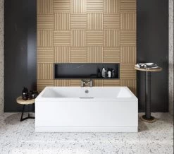 Joseph Miles Portland 5mm Acrylic Double Ended White Bath With Single Grip -Bathroom Supplie Shop M700 2022 4 19 10 21 30 882