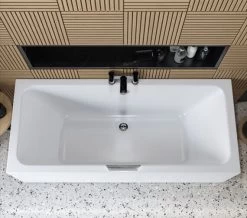 Joseph Miles Portland 5mm Acrylic Double Ended White Bath With Single Grip -Bathroom Supplie Shop M700 2022 4 19 10 21 55 738