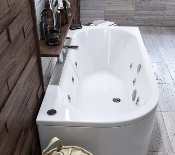 Joseph Miles Biscay Beauforte Reinforced Bath With 6 Jet Whirlpool 1700 X 800mm 7 Joseph Miles Biscay Beauforte Reinforced Bath With 6 Jet Whirlpool 1700 X 800mm - Image 7