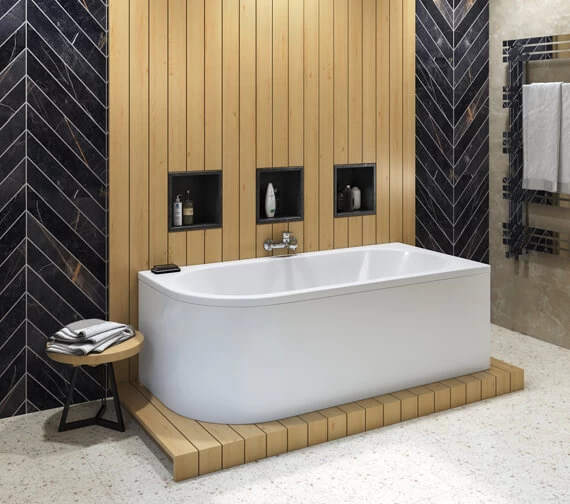 Joseph Miles Biscay Double Ended White 5mm Acrylic Bath 7 Joseph Miles Biscay Double Ended White 5mm Acrylic Bath - Image 7