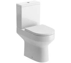 Joseph Miles Unique Close Couple Open Back Comfort Height White WC Pack