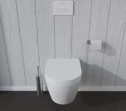 Duravit Me-By-Starck Rimless Wall Mounted Toilet