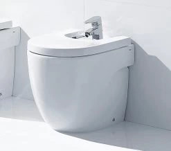 Roca Meridian-N Compact White Floor-Standing Bidet - 357247000