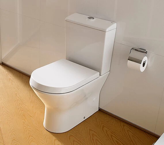 Roca Nexo Compact Close Coupled White WC Pan With Cistern 615mm - 342642000 1 Roca Nexo Compact Close Coupled White WC Pan With Cistern 615mm - 342642000