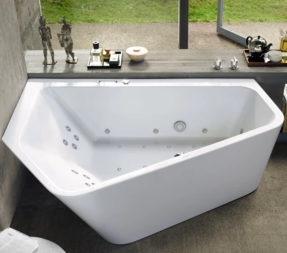 Duravit Paiova 5 Corner Bath With Panel And Support Frame 1 Duravit Paiova 5 Corner Bath With Panel And Support Frame