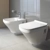 Duravit DuraStyle 480mm Wall Mounted Compact Rimless Toilet