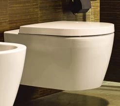 Duravit Me-By-Starck Rimless Compact Wall Mounted WC