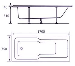 Trojan Evolve Rectangular Encapsulated Shower Bath White 8 Trojan Evolve Rectangular Encapsulated Shower Bath White -Bathroom Supplie Shop M700 2022 6 30 14 39 55 621