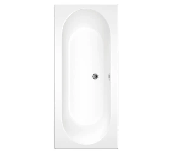 Trojan Cascade Double Ended Encapsulated Baseboard Bath White 2 Trojan Cascade Double Ended Encapsulated Baseboard Bath White - Image 2