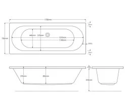 Trojan Cascade Double Ended Encapsulated Baseboard Bath White 8 Trojan Cascade Double Ended Encapsulated Baseboard Bath White -Bathroom Supplie Shop M700 2022 7 20 10 25 53 409