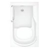 Trojan Freedom Mini 1060 X 660mm Easy Access Walk In Bath White