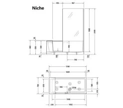 Duravit 1700 X 750mm Shower Bath 12 Duravit 1700 X 750mm Shower Bath -Bathroom Supplie Shop M700 2022 7 5 8 24 11 66