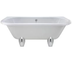 Hudson Reed Kenton 1700 X 750mm Back-To-Wall Freestanding White Acrylic Bath With Legs 13 Hudson Reed Kenton 1700 X 750mm Back-To-Wall Freestanding White Acrylic Bath With Legs -Bathroom Supplie Shop M700 2022 7 6 15 27 38 384
