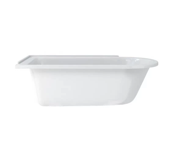 Burlington Hampton Freestanding 750mm Wide White Shower Bath 1 Burlington Hampton Freestanding 750mm Wide White Shower Bath