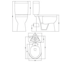 Nuie Doc M 380 X 630mm Close Coupled Comfort Height Pan And Cistern Set 6 Nuie Doc M 380 X 630mm Close Coupled Comfort Height Pan And Cistern Set -Bathroom Supplie Shop M700 2022 8 1 8 19 54 471