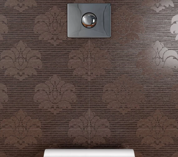 Grohe Skate Pneumatic Single Chrome WC Flush Wall Plate 1 Grohe Skate Pneumatic Single Chrome WC Flush Wall Plate