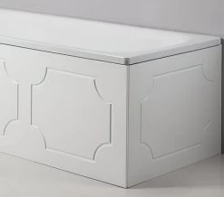 Tavistock Milton 700mm White Bath End Panel